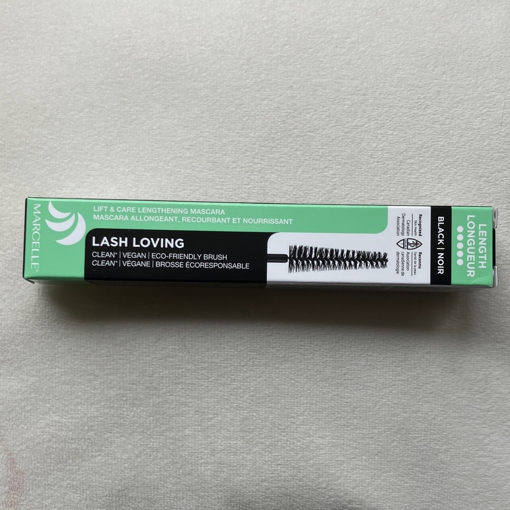 2/$20 NEW 🇨🇦Marcelle Lash Loving black lengthening mascara